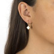 Gold Over Sterling Silver Earrings